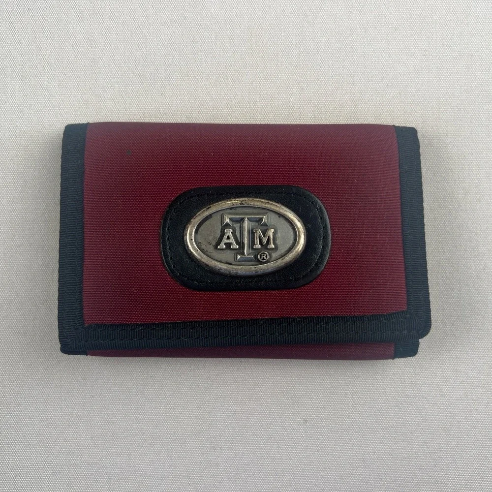 Texas A&M Aggies Wallet Canvas Trifold
